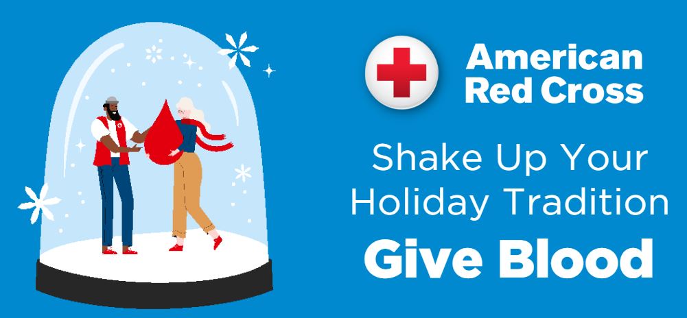 Shake up your holiday tradition give blood
