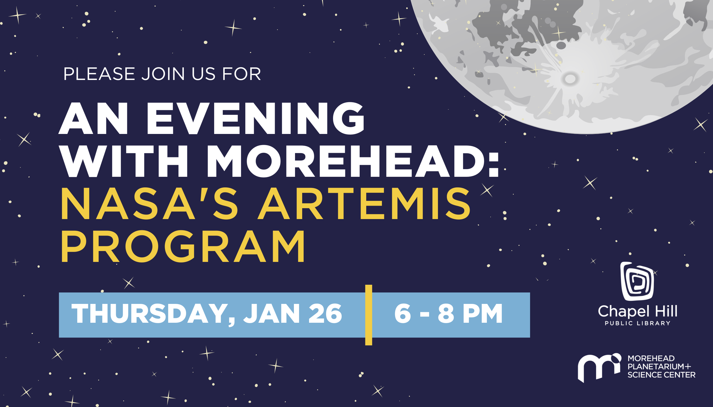 an evening with morehead event graphic