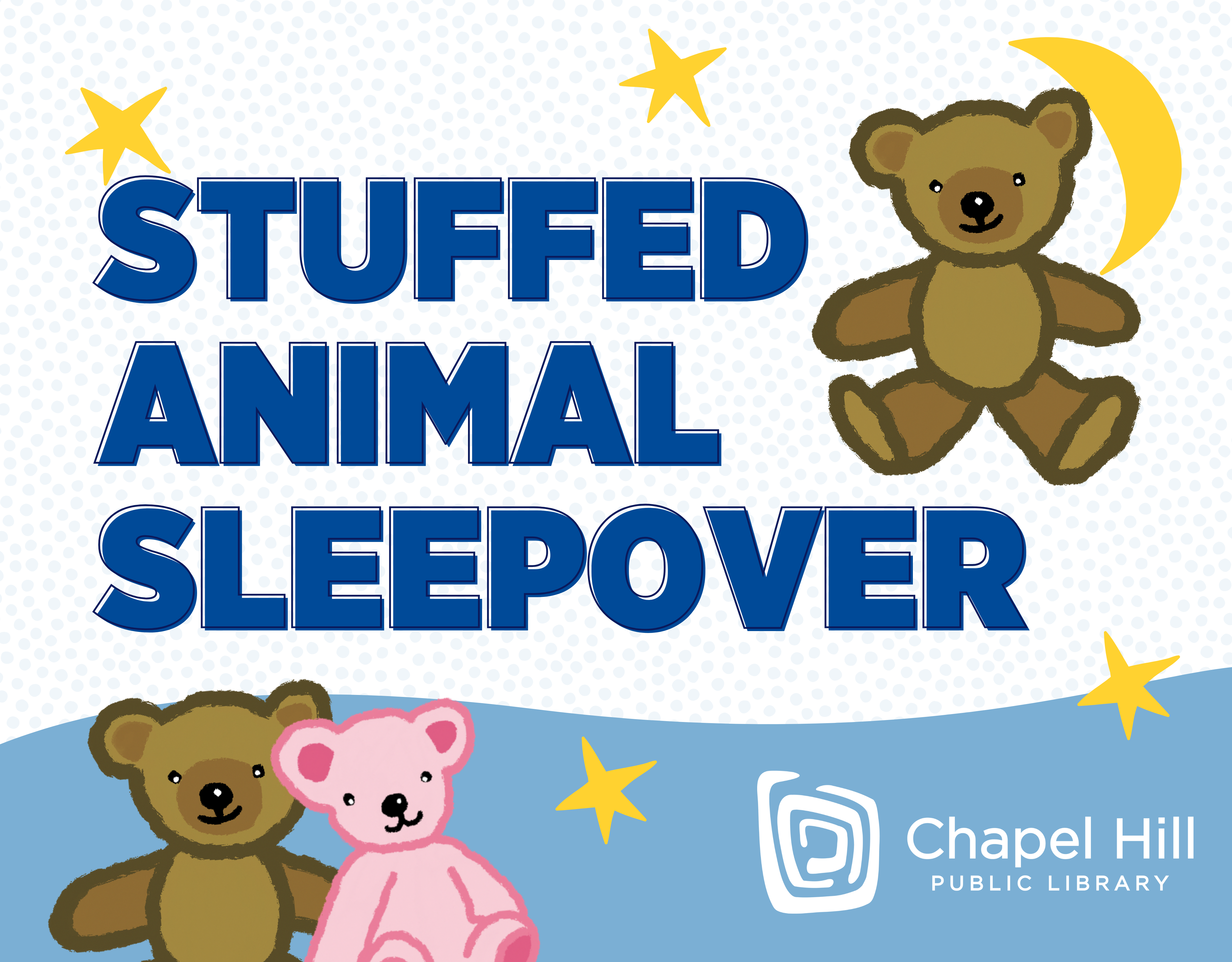 stuffed animal sleepover