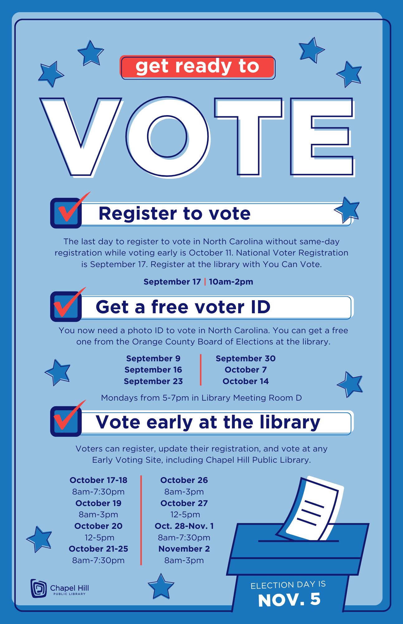 voter info flyer