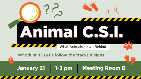 animal csi event graphic