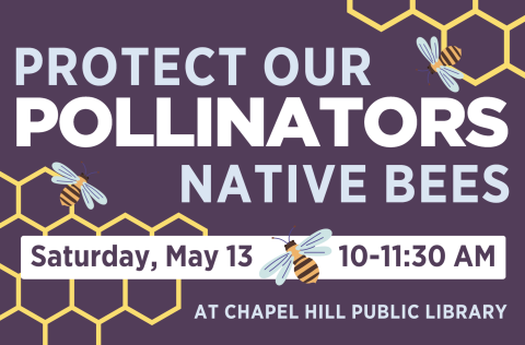 Protect our pollinators events graphic