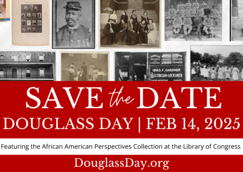 Save the Date - Frederick Douglass Day