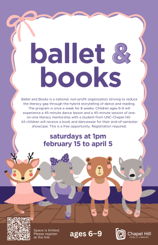 ballet and books flyer