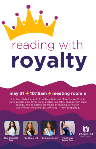 reading with royalty flyer