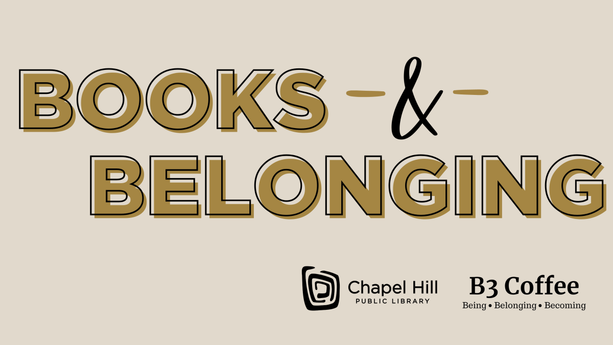 books and belonging word logo