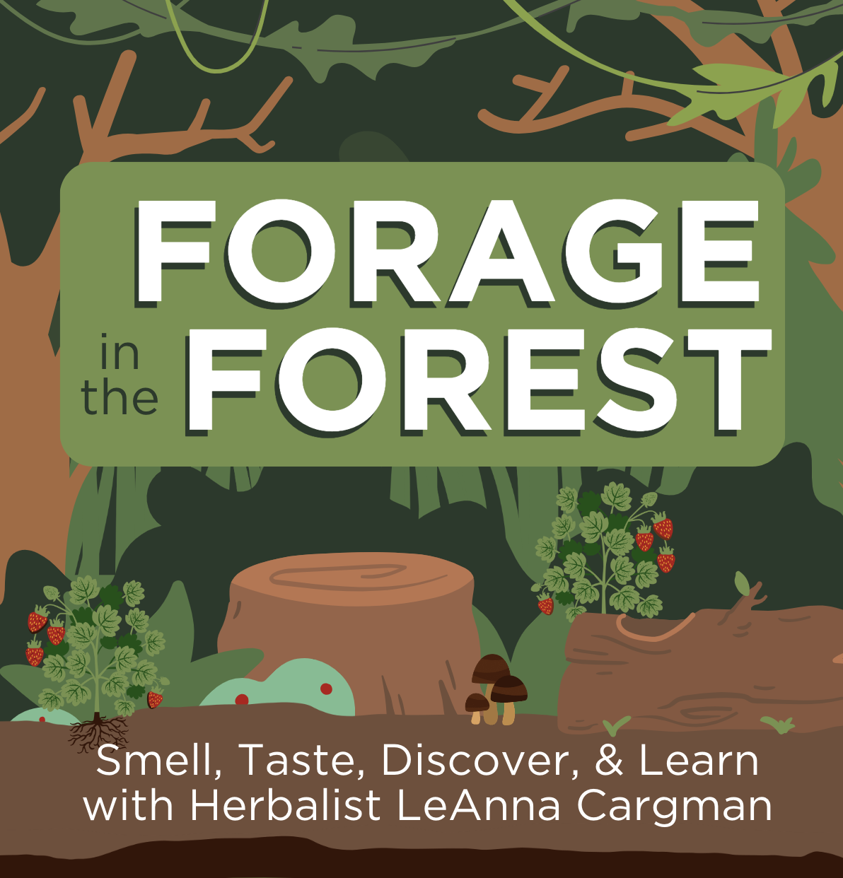 forage in the forest